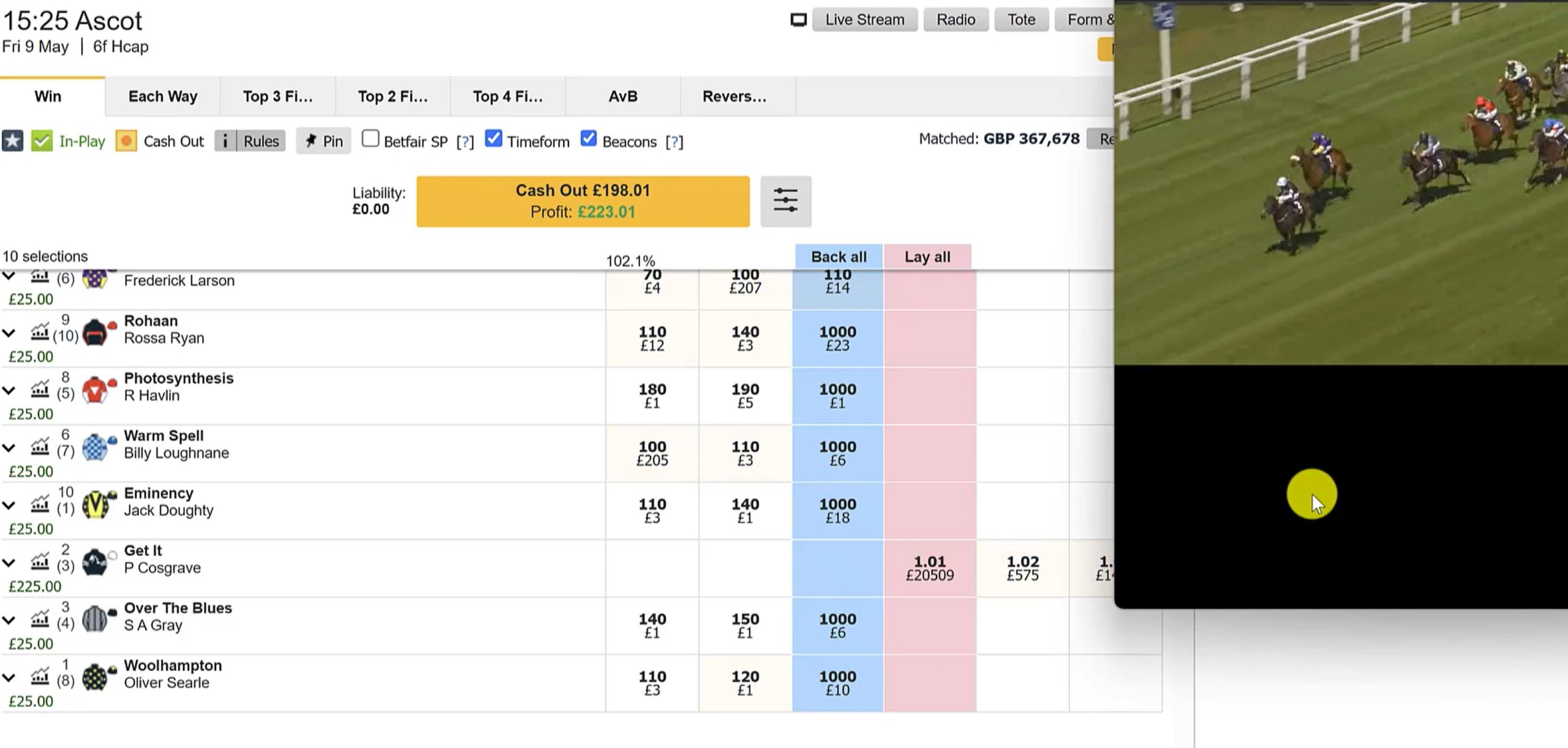 kX profit 1